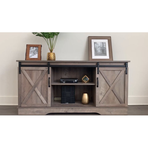 Gracie Oaks Heger TV Stand for TVs up to 65" & Reviews Wayfair